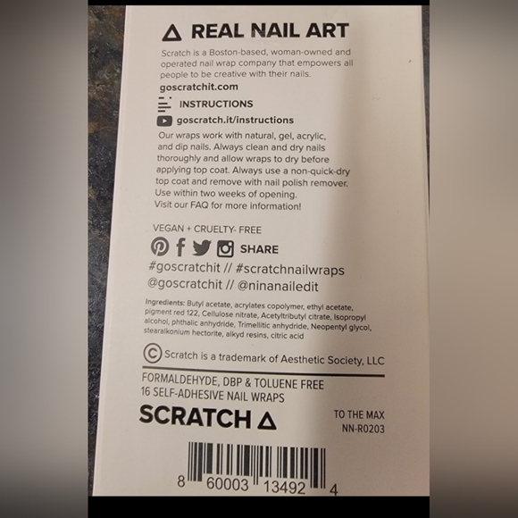 Two different sets!  Scratch Nail Art and Static Nails Bundle - Picture 3 of 8